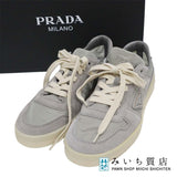 PRADA プラダ スニーカー トライアングルロゴ 2EE364 7 1/2 グレー 箱 H24811