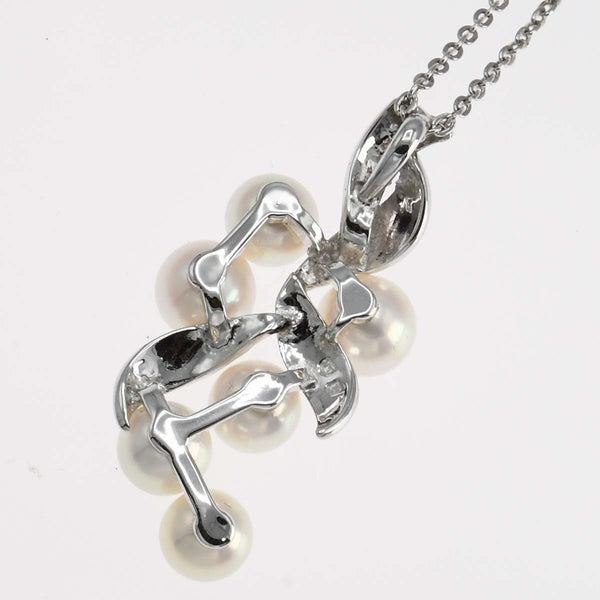 MIKIMOTO ミキモト パール ネックレス シルバー SV 約5.4g アクセサリー H19679