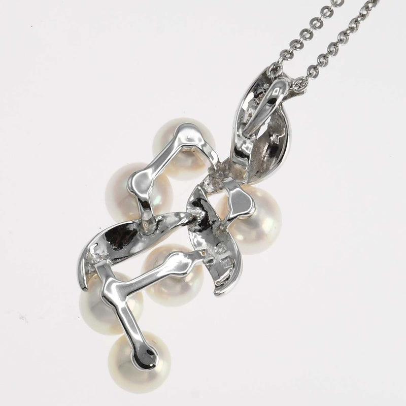 MIKIMOTO ミキモト パール ネックレス シルバー SV 約5.4g アクセサリー H19679