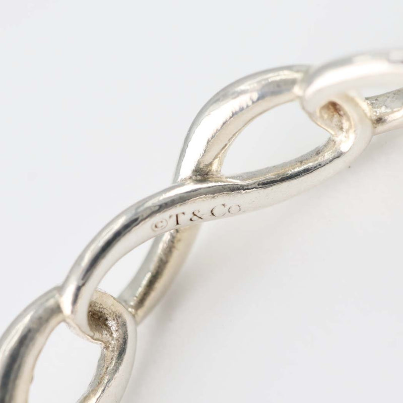 TIFFANY＆Co. ティファニー インフィニティ ナロー リング バンドリング 指輪 Ag925 シルバー 約16号 アクセサリー レディース 箱有 25k356-2
