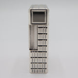 S.T.Dupont デュポン ライン1 ショート ガスライター 喫煙具 シルバーカラー 着火未確認 ケース有 eco1529