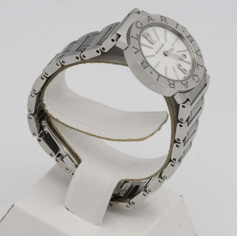 腕時計 ブルガリ BBL26S ブルガリブルガリ ホワイト文字盤 レディース 腕時計 稼働 BVLGARI ブルガリ ブルガリブルガリ BBL26S クォーツ