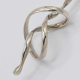 GEORG JENSEN ジョージジェンセン ピアス フォーゲットミーノット 約4.7g シルバー 925 アクセサリー レディース 箱有 M894