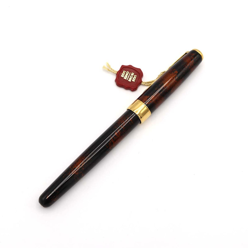 PARKER パーカー 万年筆 ソネット ビゾンフォンセ 純正漆 ペン先18K/750 字幅 F  インク ケース付 筆記未確認 H1030