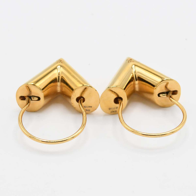 LOUIS VUITTON ルイヴィトン LV M61088 エセンシャル V ピアス GP