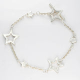 TIFFANY＆Co. ティファニー スターリンク ブレスレット ブレス 925 シルバー 約6.3g アクセサリー レディース H20126