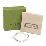 GUCCI グッチ ブレス インターロッキングG ブレスレット 16サイズ シルバー Ag925 約16.9g アクセサリー レディース 箱・保管袋有 ok1011