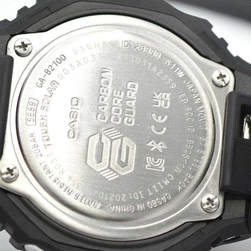腕時計 稼働 CASIO カシオ G-SHOCK GA-B2100 タフソーラー 黒色文字盤 23s885-1