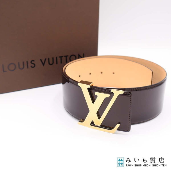 LOUIS VUITTON ルイヴィトン LV ベルト サンチュール M9809 75/30 アマラント 服飾小物 箱有 ok986