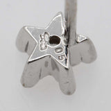 仕上げ済 STAR JEWELRY スタージュエリー ピアス D0.05/0.05 K18 約0.9g ジュエリー M2519