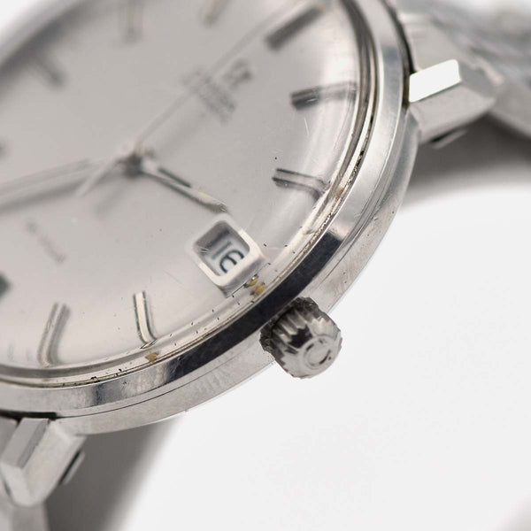 腕時計 稼働 OMEGA オメガ DE VILLE デビル 166033-TOOL 106 AT 自動巻き シルバー色文字盤 H5575