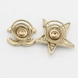 CHANEL シャネル AB7804 B22C ヘアピン 星 ココマーク ヘアアクセサリー 箱有 23k870-7