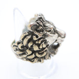 GUCCI グッチ リング LION HEAD ライオンヘッド 指輪 約18号 約21.3g アクセサリー 箱・保管袋有 21k378-1