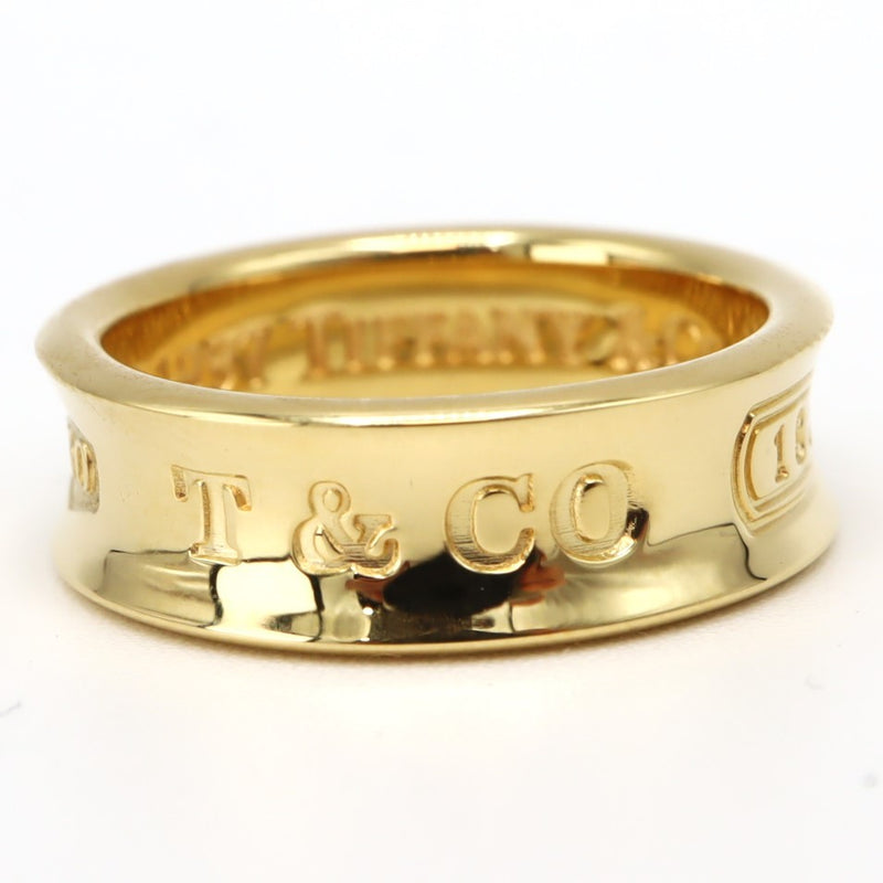 仕上げ済み Tiffany & Co. 1837 ナロー リング ティファニー 750 ゴールド アクセサリー 約10.5号 総重量6.9ｇ ok771