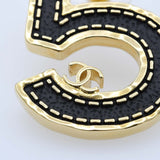 CHANEL シャネル ピアス No.5 ナンバーファイブ B23S ココマーク 黒/ゴールドカラー 箱あり 25k628-1