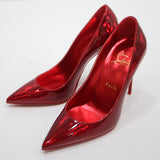 Christian Louboutin クリスチャンルブタン ヒール パンプス 37サイズ メタリック レッド レディース 靴 箱袋 H22882