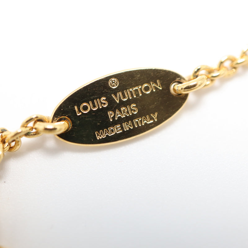 LOUIS VUITTON ルイヴィトン M61083 ネックレス エセンシャルV ゴールドカラー 重量約9.6g アクセサリー 23k306-3