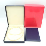 TASAKI タサキ あこや真珠 ロング パール ネックレス 7.5-8.0㎜ シルバー金具 アクセサリー so2