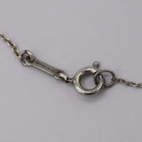 TIFFANY＆Co. ティファニー バードクロス ネックレス ペンダント STERLING シルバー 約1.8g アクセサリー ok775