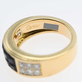 仕上済 Cartier カルティエ リング サファイア ダイヤモンド ディアボロ 750 YG ゴールド サイズ52 約11.5号 9.5g ◆ H513