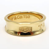 仕上げ済み Tiffany & Co. 1837 ナロー リング ティファニー 750 ゴールド アクセサリー 約10.5号 総重量6.9ｇ ok771