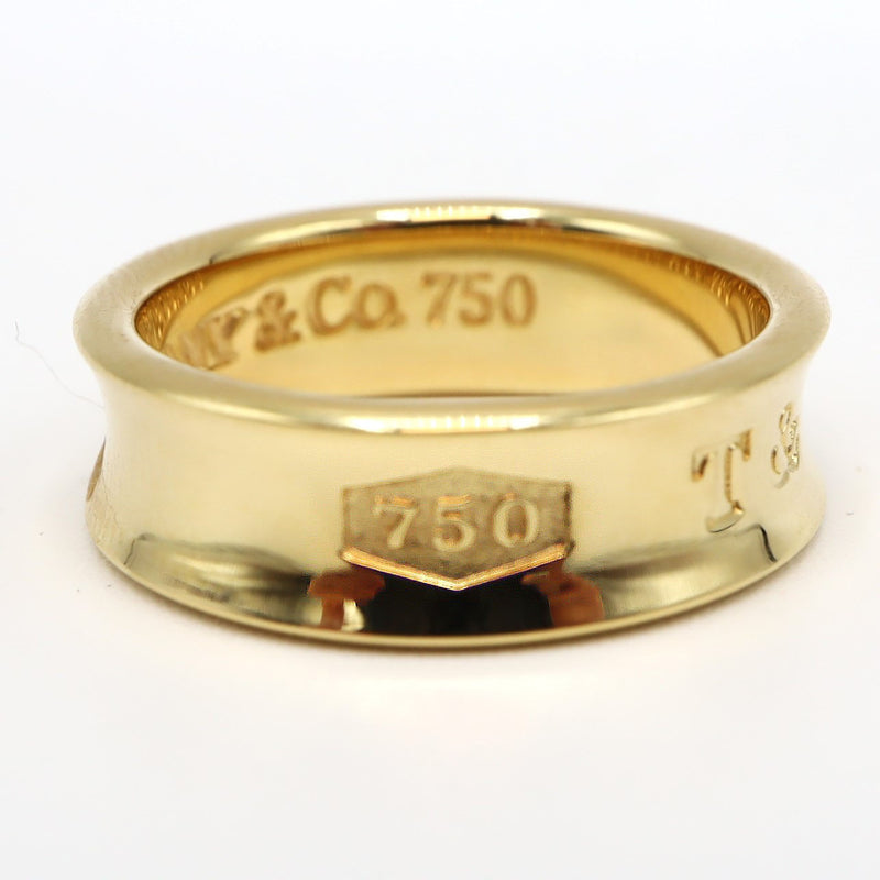 仕上げ済み Tiffany & Co. 1837 ナロー リング ティファニー 750 ゴールド アクセサリー 約10.5号 総重量6.9ｇ ok771