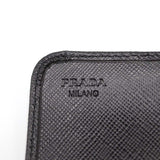 PRADA プラダ 長財布 1M1219 ビジュー ウォレット 黒 ブラック レディース 箱あり ok1180