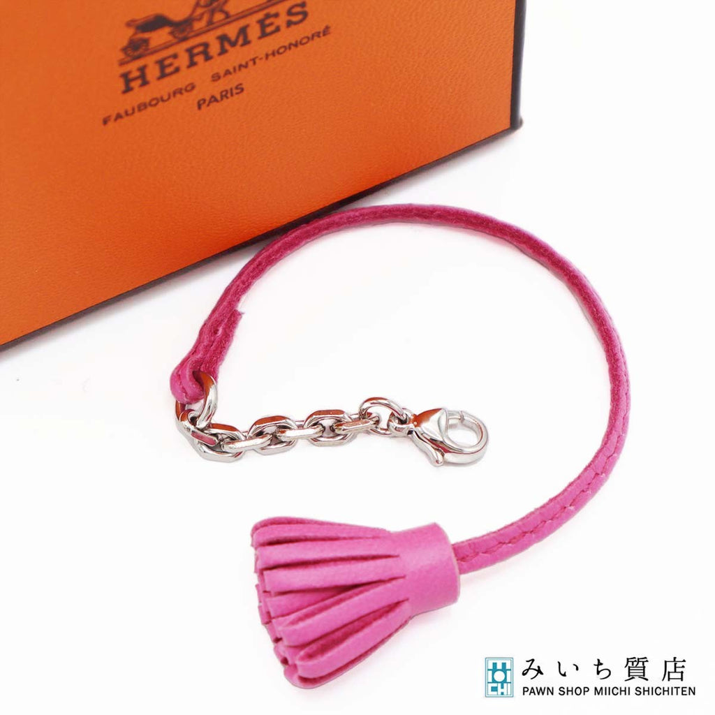 HERMES エルメス チャーム カルメンチータ プティポンポン17 ミニ