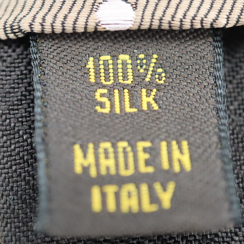 LOUIS VUITTON ルイヴィトン LV ネクタイ M73891 クラヴァット・セレスト マロン ブラウン シルク100％ 服飾小物 H.104