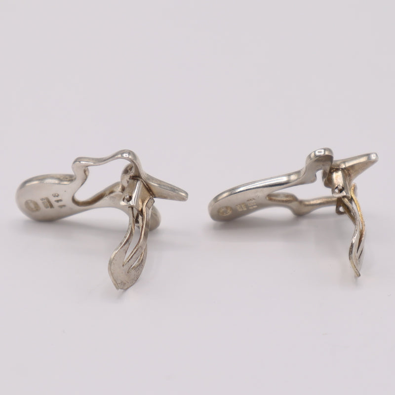 GEORG JENSEN ジョージジェンセン スプラッシュ 118 イヤリング シルバー925 アクセサリー 約11.4g 25k651-8