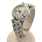 稼働 腕時計 LONGINES ロンジン プリマルナ L81104 デイト クォーツ シルバー色文字盤 2026.6月電池 H22334