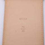 LOUIS VUITTON ルイヴィトン LV ベルト サンチュール M9809 75/30 アマラント 服飾小物 箱有 ok986
