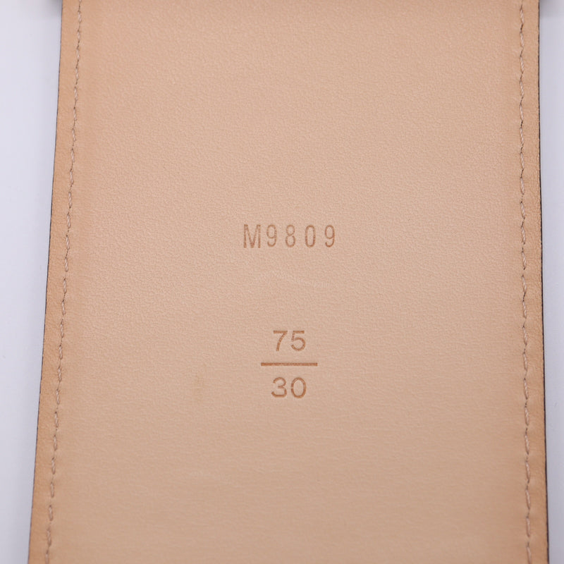 LOUIS VUITTON ルイヴィトン LV ベルト サンチュール M9809 75/30 アマラント 服飾小物 箱有 ok986