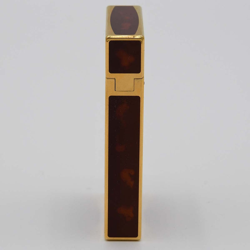 S.T.Dupont デュポン ガスライター モンパルナス マデューロ ライン2 マーブル 喫煙具 着火確認済 25k518-2