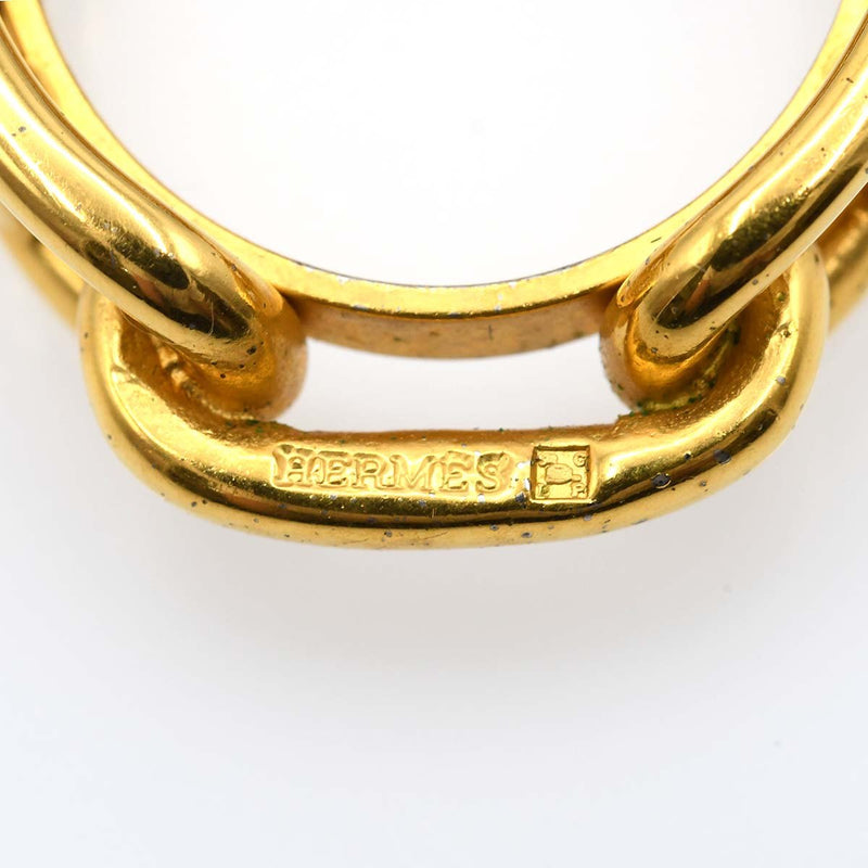 HERMES エルメス スカーフリング 90 レガート ルガテ シェーヌダンクル パーマブラス 服飾小物 アクセサリー 25k662-1