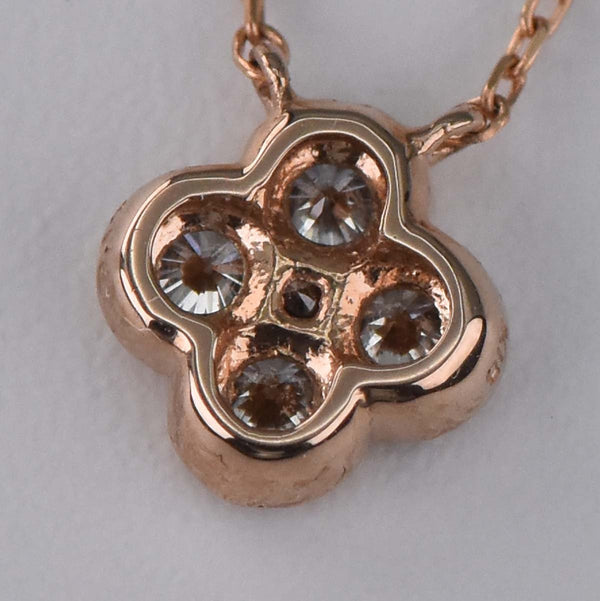 Vendome Aoyama ヴァンドーム青山 ネックレス  D0.14ct K18 ダイヤモンド ゴールド 約1.5g アクセサリー eco1703