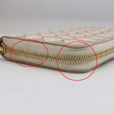 LOUIS VUITTON LV ルイヴィトン 財布 N64615 ダミエアズール スタッズ ジッピーウォレット 箱袋 H23129!