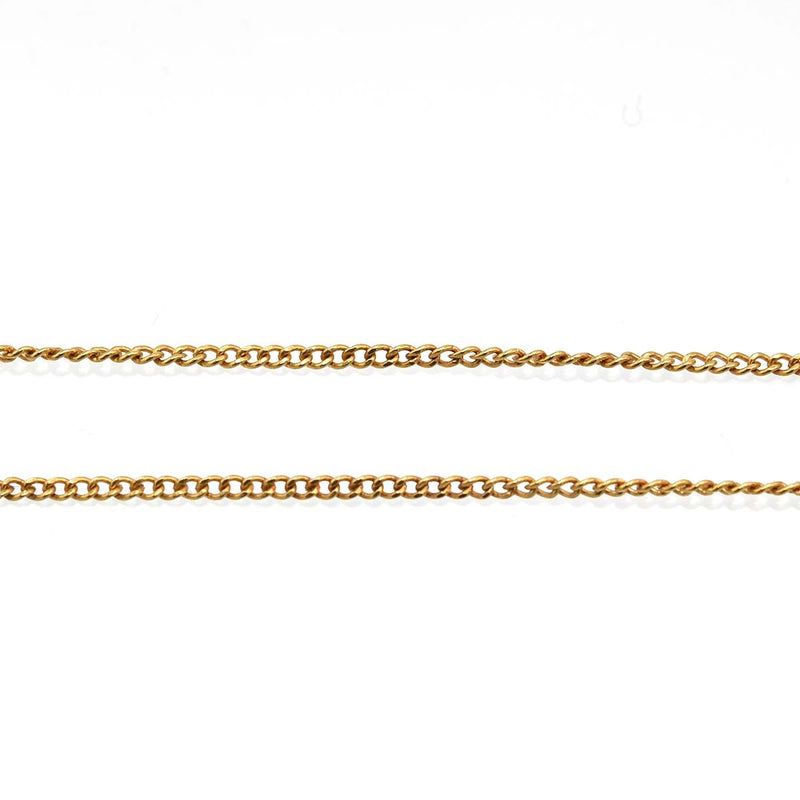 TIFFANY&Co. ティファニー チェーンクロスハート ネックレス チェーン750 トップ925 アクセサリー 総重量約6.9g 10