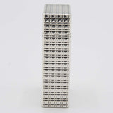 S.T.Dupont デュポン ガスライター LINE1S ライン1S ショート シルバーカラー 着火未確認 eco1526