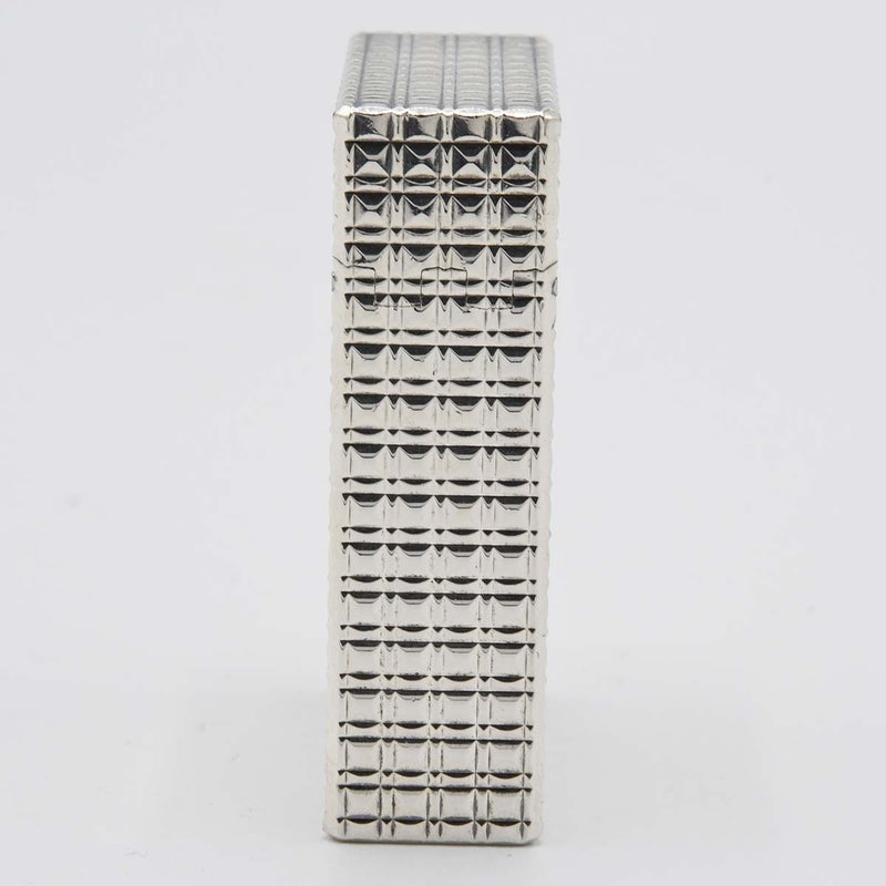 S.T.Dupont デュポン ガスライター LINE1S ライン1S ショート シルバーカラー 着火未確認 eco1526