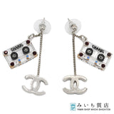 CHANEL シャネル ピアス カセットテープ ココマーク 約10.7g アクセサリー H14126