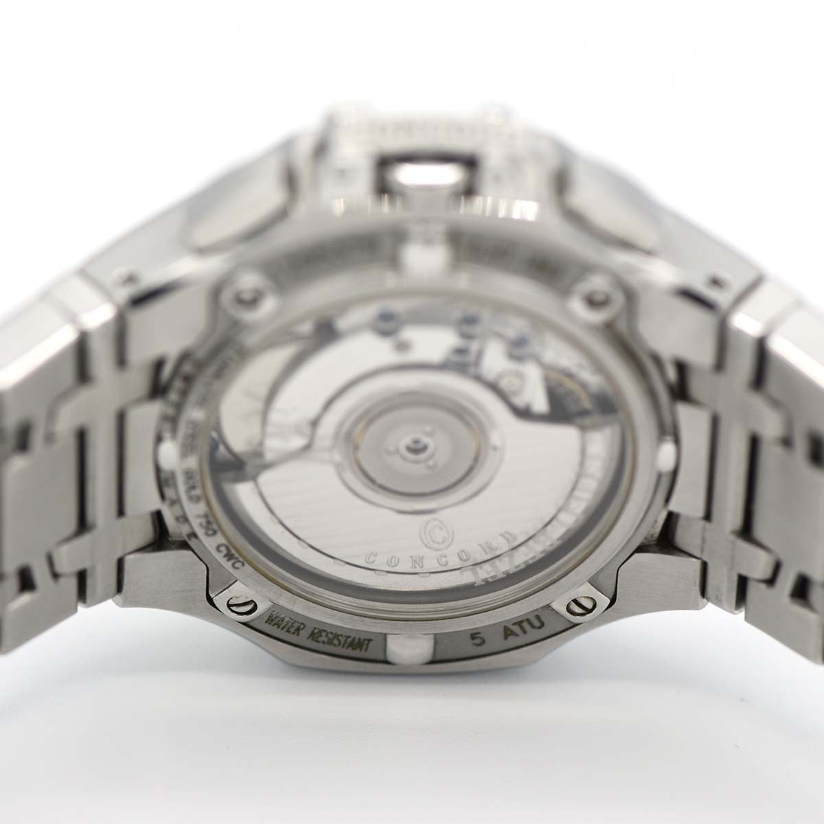 腕時計 稼働 コンコルド Concord 10.H7.1892 サラトガ デイト 750