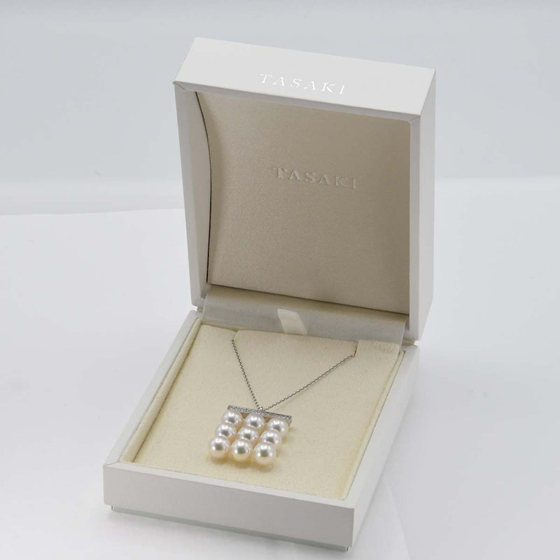 TASAKI タサキ ネックレス バランス ビルド 750 D0.16 約10.5ｇジュエリー 箱有 H19936