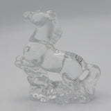 Baccarat バカラ 干支 馬 ホース クリスタルガラス 置物 オブジェ 箱 M4041