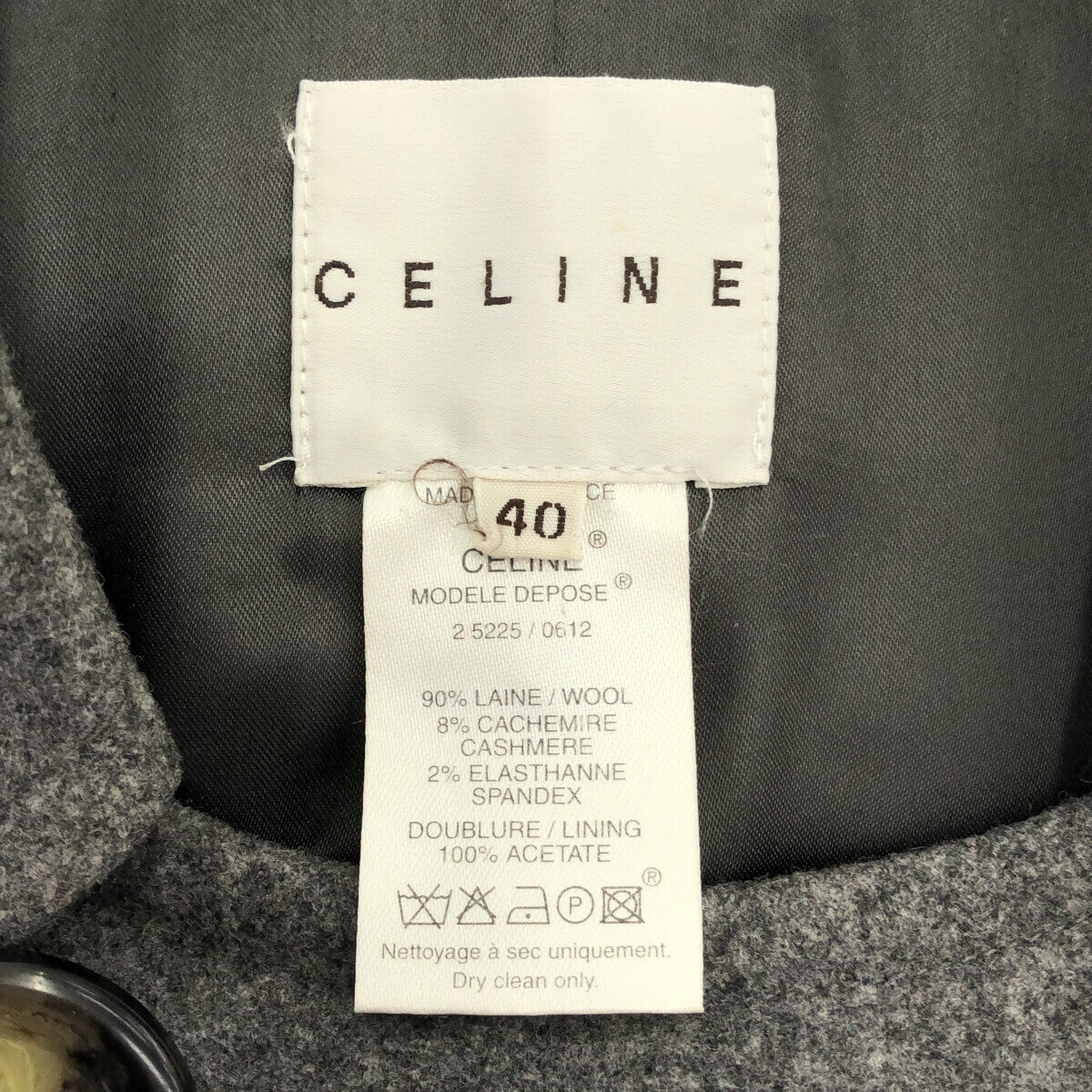 CELINE セリーヌ ピーコート ダブルコート アウター ジャケット 40
