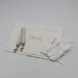 Christian Dior ディオール レディディオール カナージュ フォンホルダー スマホケース スタースタッズ ホワイト系 保管袋 gen117