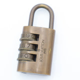 LOUIS VUITTON ルイ ヴィトン LV パドロック カデナ 南京錠 ダイヤル式 鍵 アクセサリー 46.5g k336