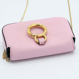 FENDI フェンディ 7AR844 ナノバケット チェーン ショルダーバッグ  鞄 ピンク 箱有 H19216