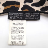 HERMES エルメス ストール レオパード ヒョウ柄  レディース カシシル 服飾小物 24k733-6