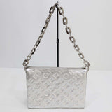 LOUIS VUITTON ルイ・ヴィトン ショルダーバッグ クッサンPM M57913 シルバー バック 鞄 24s361-1